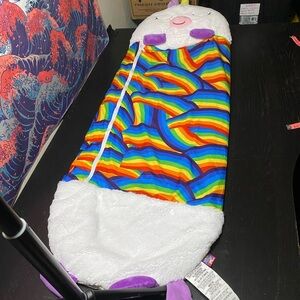 Colorful Rainbow Unicorn Sleeping Bag
